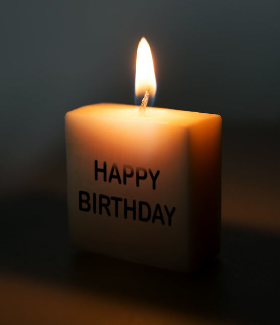 Buchstabe Kerze Happy Birthday 4cm