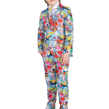 SpongeBob Frenzy Suit Boy <tc>OppoSuits</tc>