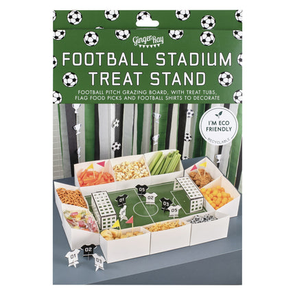 Fußball Tischdekoration Snack Board 48cm