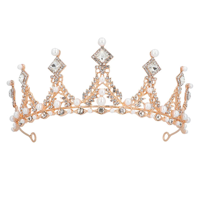 Rose Gold Tiara Metall