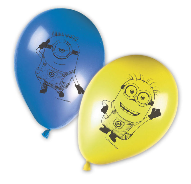 Minions Luftballons 28cm 8Stück