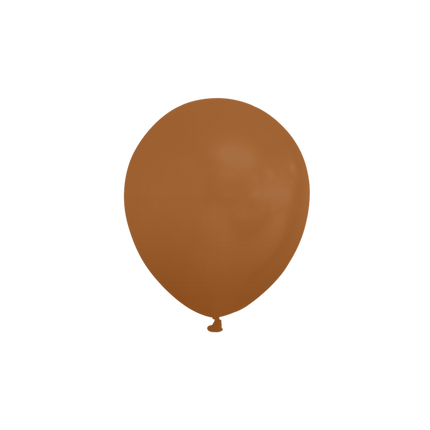 Braune Luftballons 13cm 100 Stk.