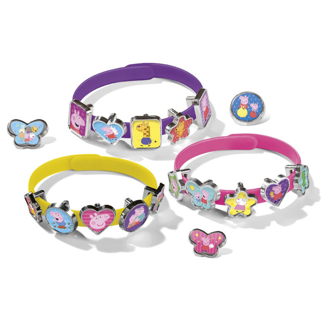 Peppa Pig Armbänder herstellen