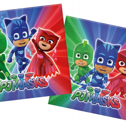 Pj Masks Servietten 33cm 20Stück