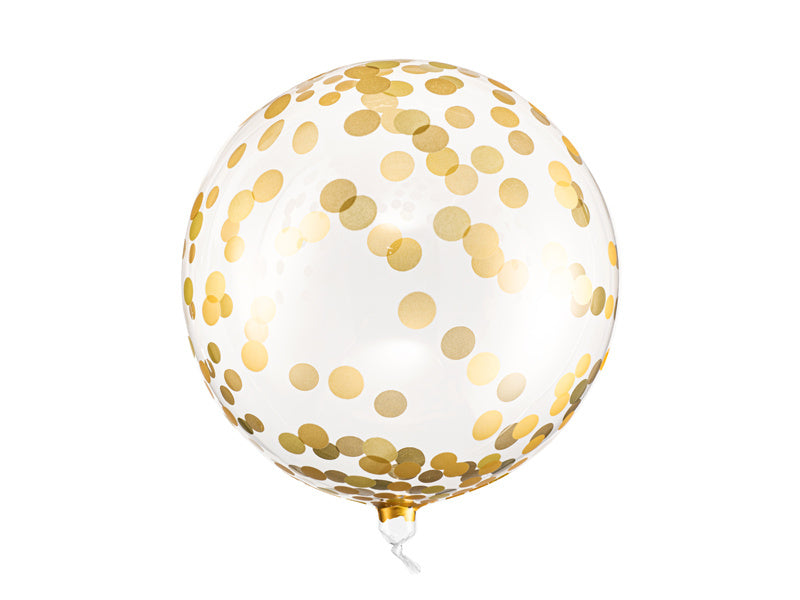 Konfetti Ballon Gold