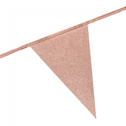 Rose Gold Flagline Glitter 6m