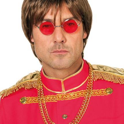 Rote Hippie-Brille John