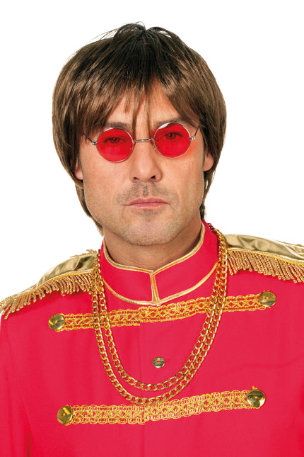 Rote Hippie-Brille John