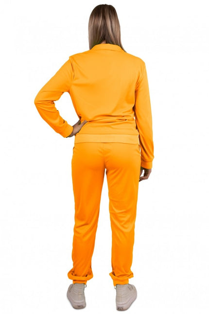 Trainingsanzug Damen Neon Orange