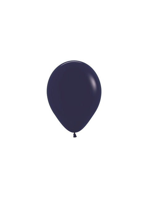 Ballons Marineblau 12cm 50Stk