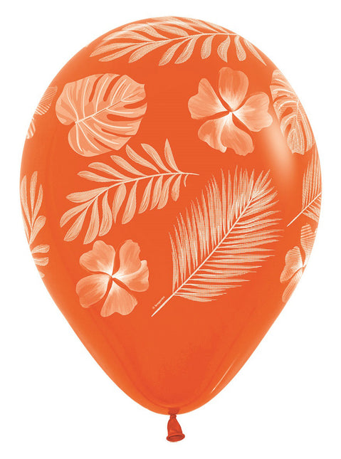 Ballons Tropical Paradise Mix 30cm 25Stk