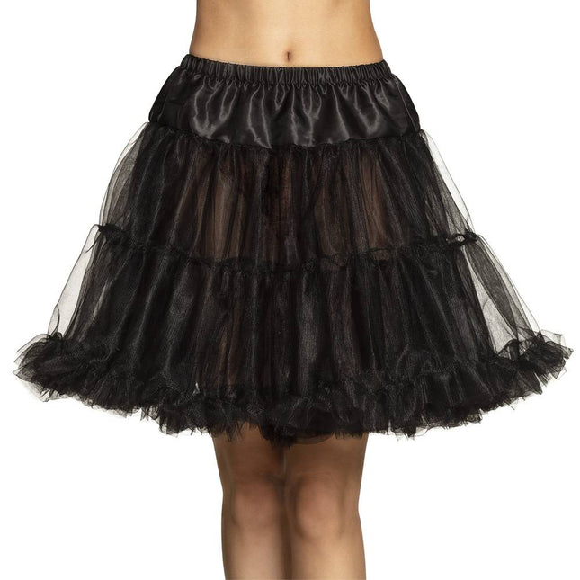 Schwarzer Petticoat Deluxe