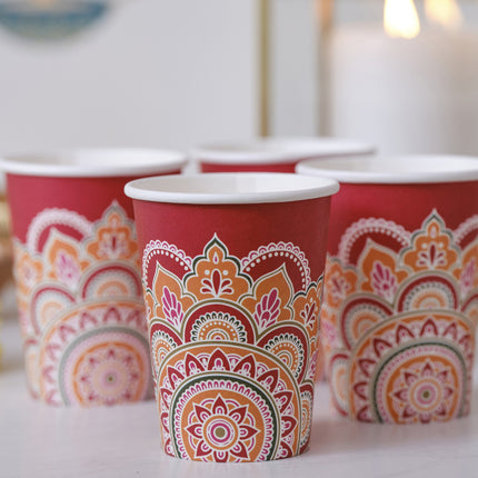 Diwali Becher 266ml 8Stück