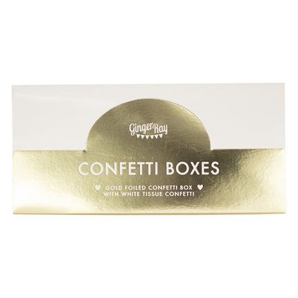 Weiße Konfetti Box 7gr