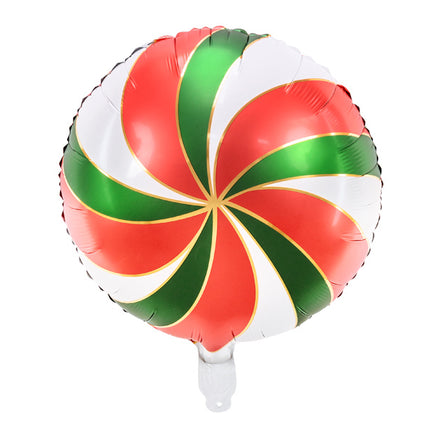 Helium Ballon Candy Grün Rot Leer 35cm