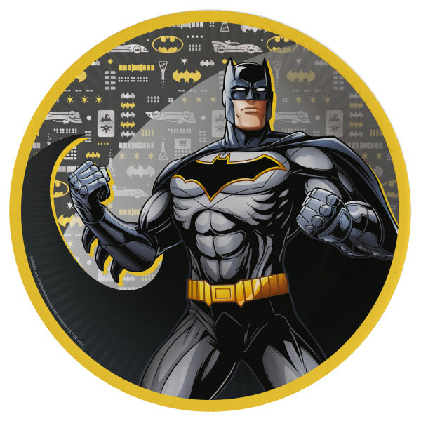 Batman Teller Papier 23cm 8Stk