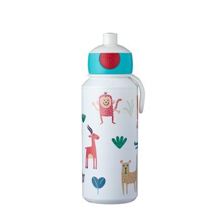 Trinkflasche Pop-Up Campus 400ml Animal Friends