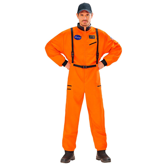 Astronautenanzug Orange Herren Raumfahrt