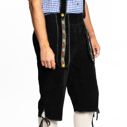 Lederhosen Lang Schwarz