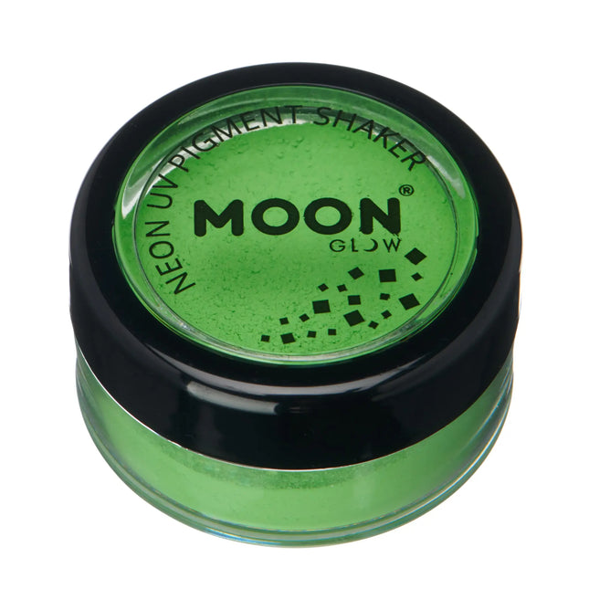 Moon Glow Neon UV Pigment Shakers Intensives Grün 5g