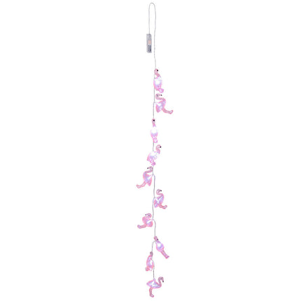 Lichtgirlande LED Flamingo 1,4m