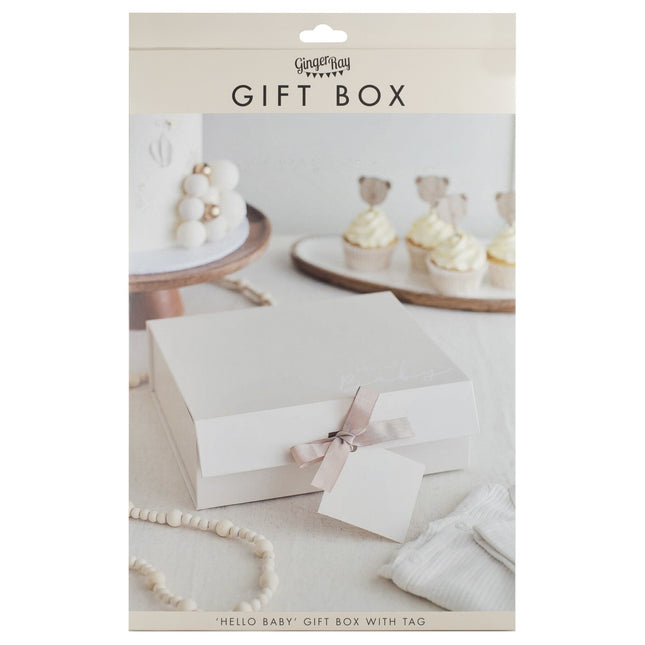 Baby Shower Geschenkbox