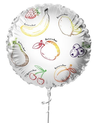 Get Well Helium Ballon Bunt Leer Frucht 45cm