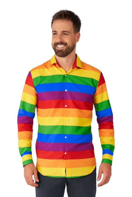 Regenbogen Shirt Männer Suitmeister