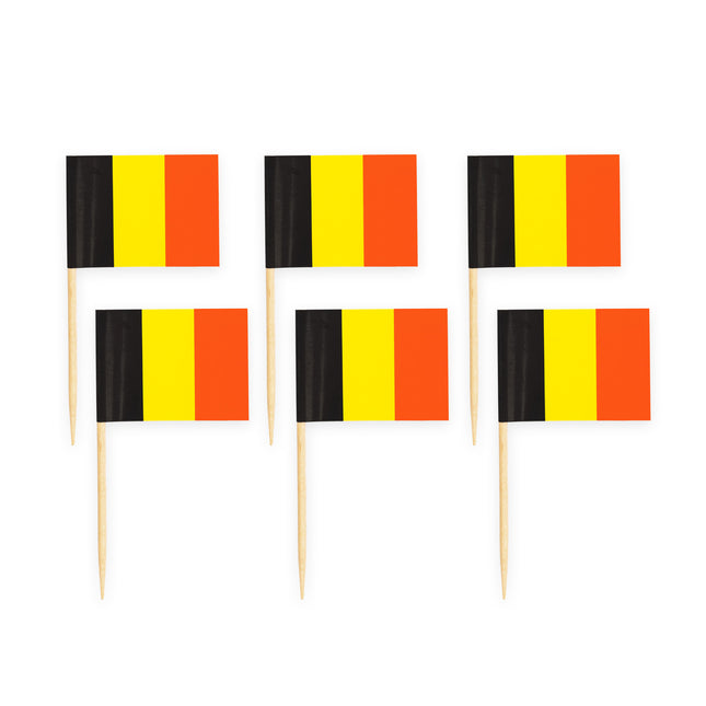 Cocktailspieße Belgien 8cm 50Stk