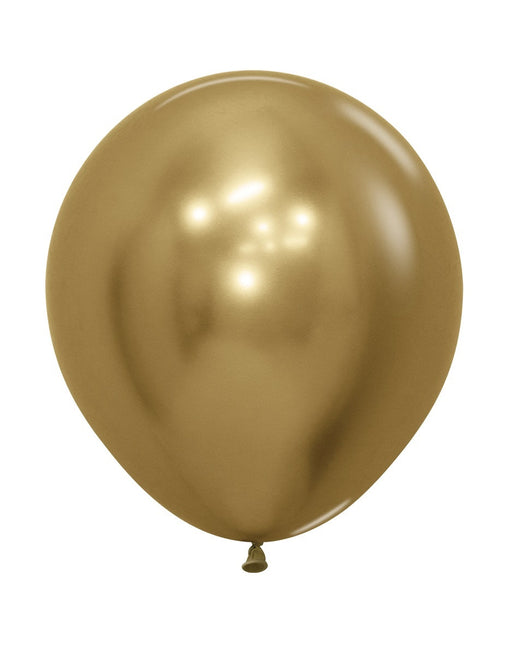 Ballons Reflex Gold 45cm 6Stk