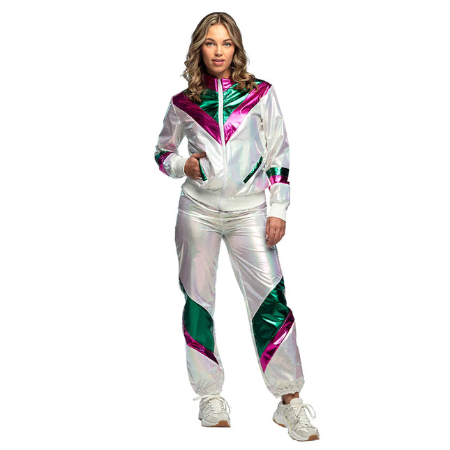 Farbiger Trainingsanzug Fault Ladies Holographic