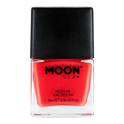 Moon Glow Intense Neon UV Nagellack Intense Red 14ml