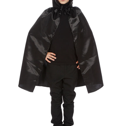 Halloween Cape Schwarzes Kind Dracula