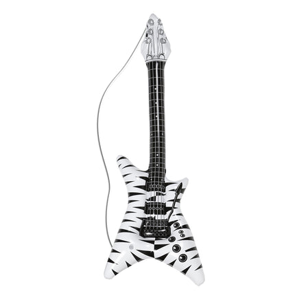 Zebra Aufblasbare Gitarre