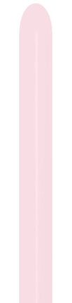 Modellierballons Nozzle Up Pastell Matte Pink 5cm 152cm 50Stk.