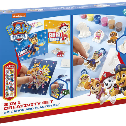 Paw Patrol 2 In 1 Bastelset