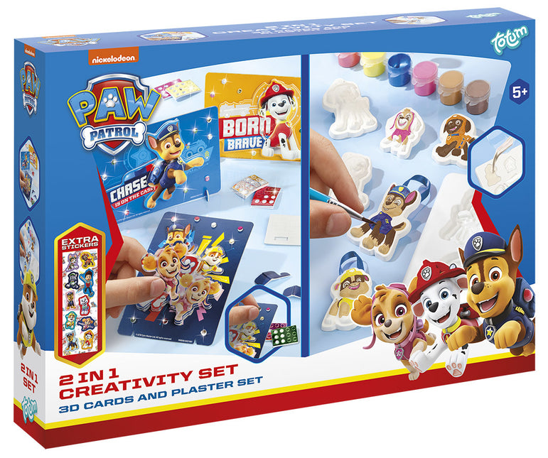 Paw Patrol 2 In 1 Bastelset