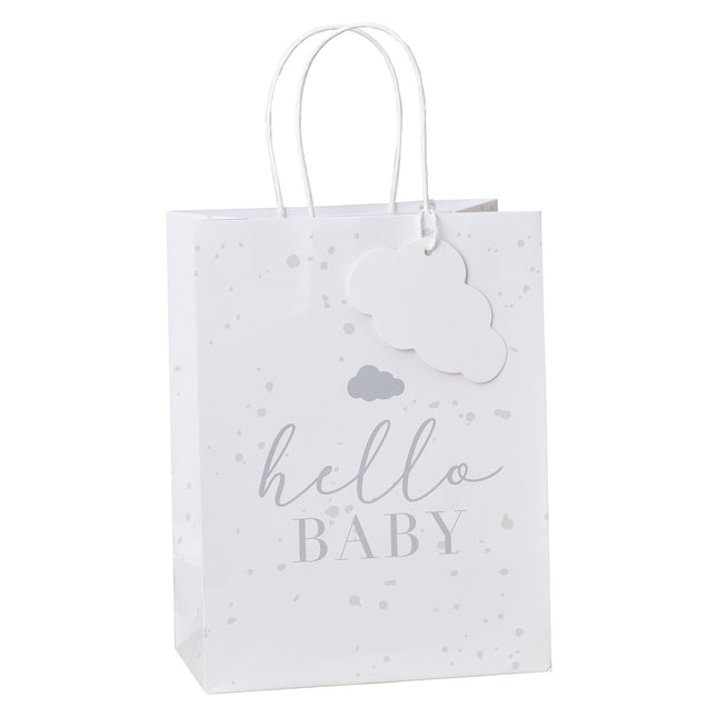 Partytüten Hello Baby 15cm 5Stück