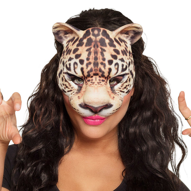 Halbmaske Leopard