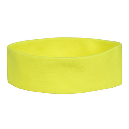 Gelbes Stirnband Neon