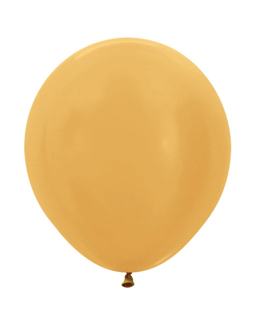 Ballons Metallic Gold 45cm 25Stk