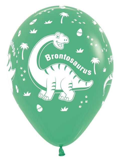 Ballons Dinosaurier Mix 30cm 25Stk