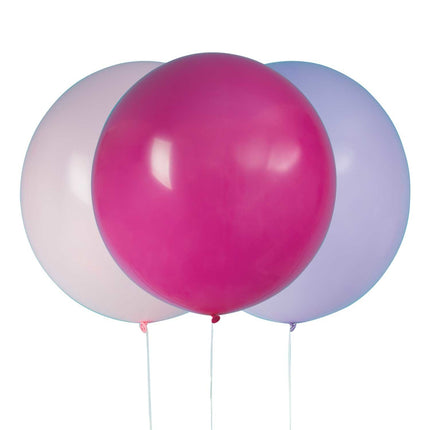 Lila Luftballons 61cm 3Stück