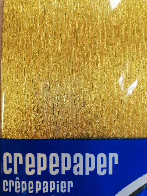 Krepppapier Gold 50cm 2,5m