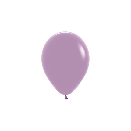 Ballons Pastell Dämmerung Lavendel 12cm 50Stk