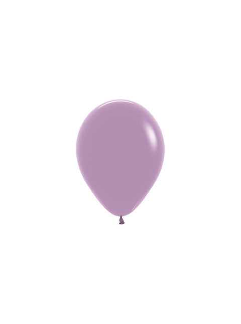 Ballons Pastell Dämmerung Lavendel 12cm 50Stk