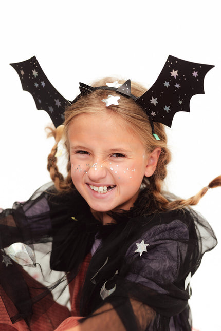 Halloween Haarband Fledermaus 23cm