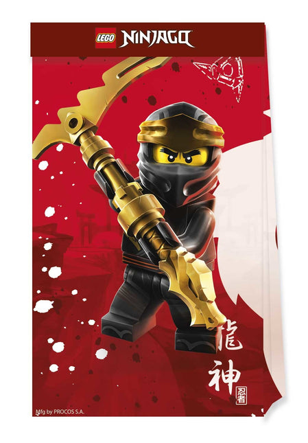 Lego Ninjago Sharing Bags Papier 4tlg.