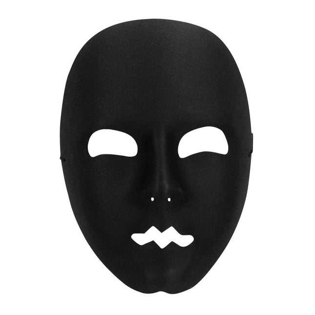 Schwarze Maske Pantomime