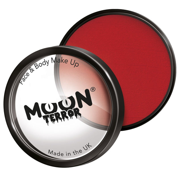 Moon Terror Halloween Pro Face Paint Cake Pots Blutrot 36g